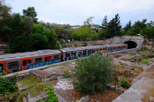 Athen Monastriaki Bahnlinie