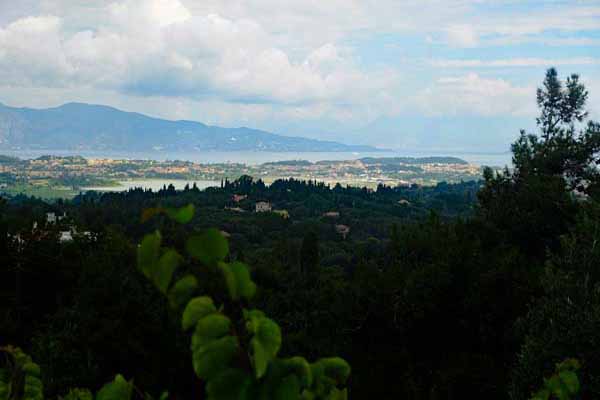 Achilleion Ausblick