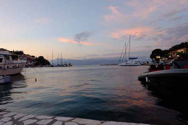 Kassiopi Hafen