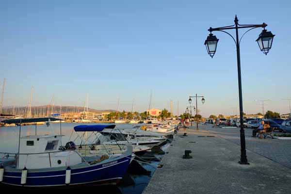 Lefkada Hafen