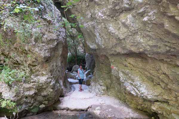 Nydri Wasserfall Schlucht