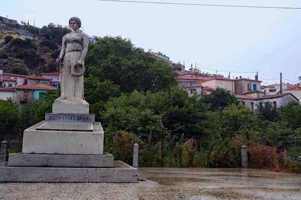 Agiassos Statue