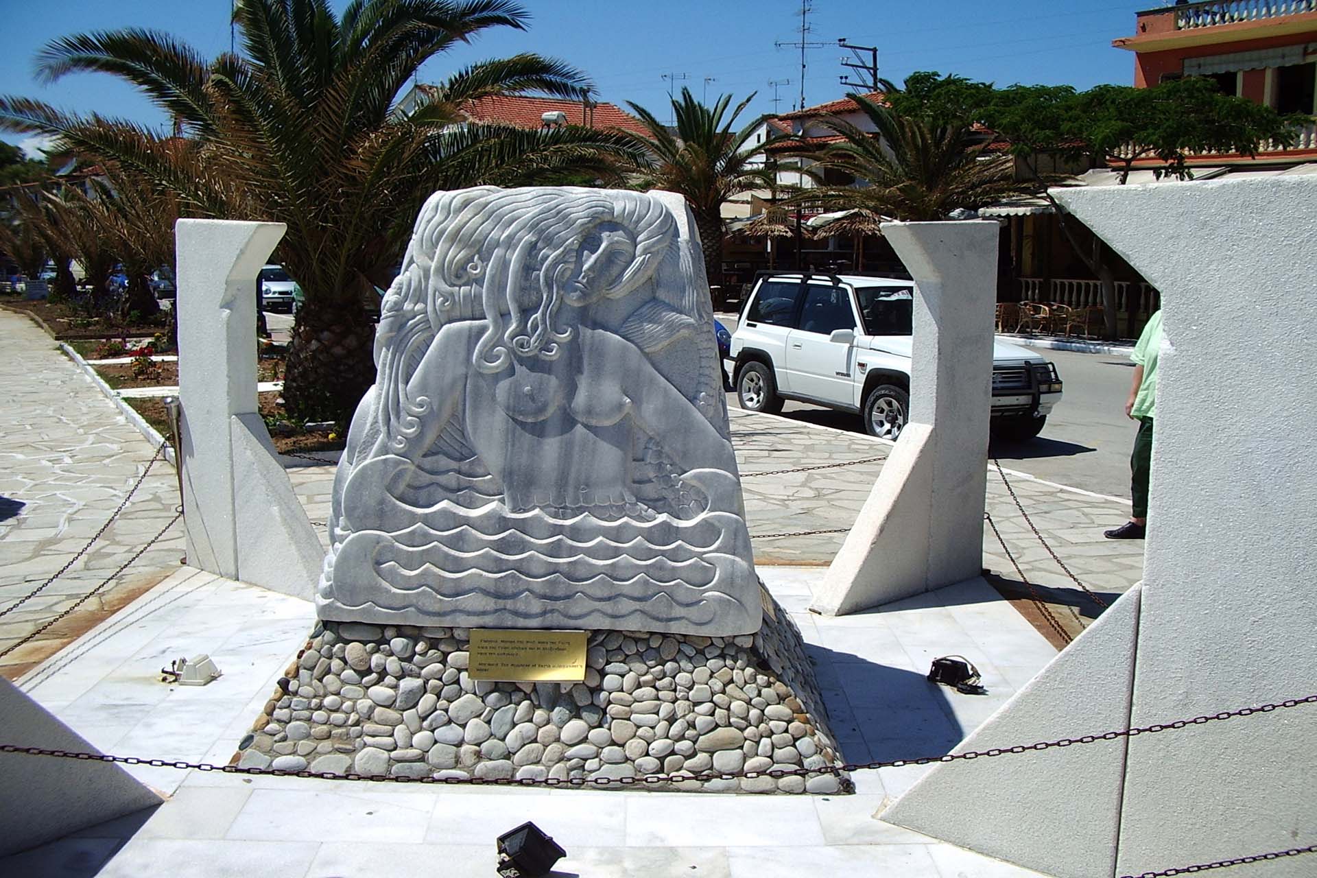 Limenaria Meeresgöttin Triton