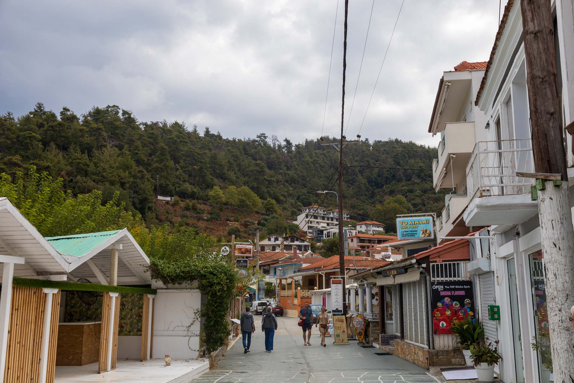 Skala Potamia Flaniermeile