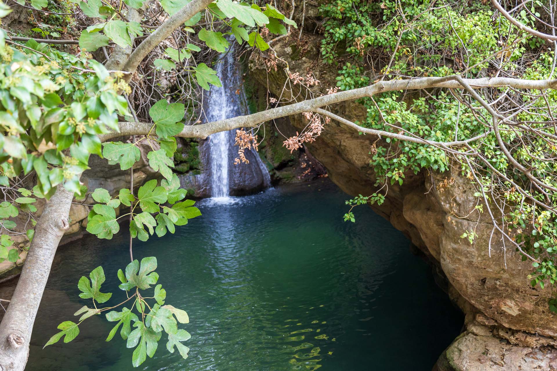 Theologos Wasserfall Kefalogourna