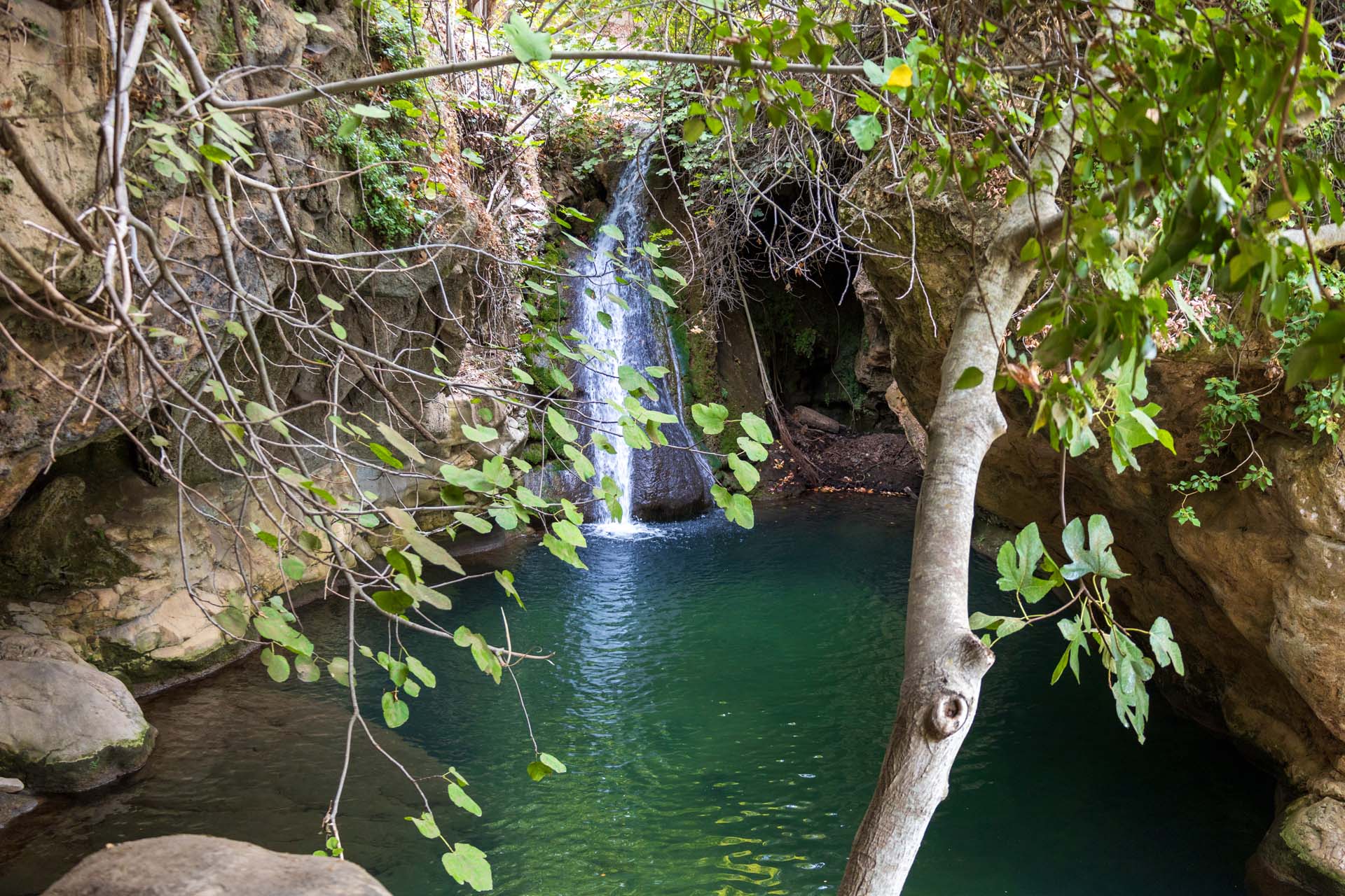Theologos Wasserfall Kefalogourna