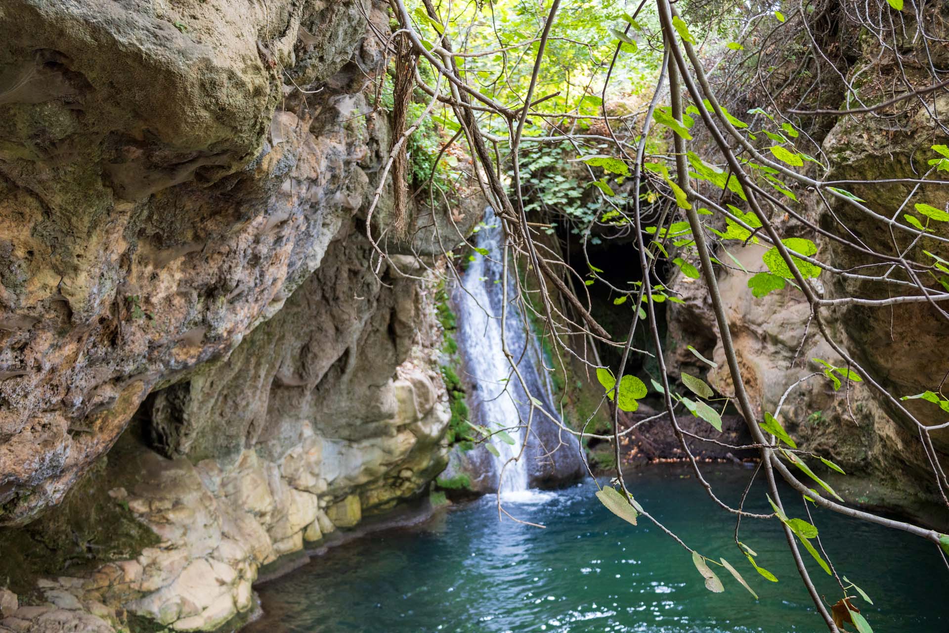 Theologos Wasserfall Kefalogourna