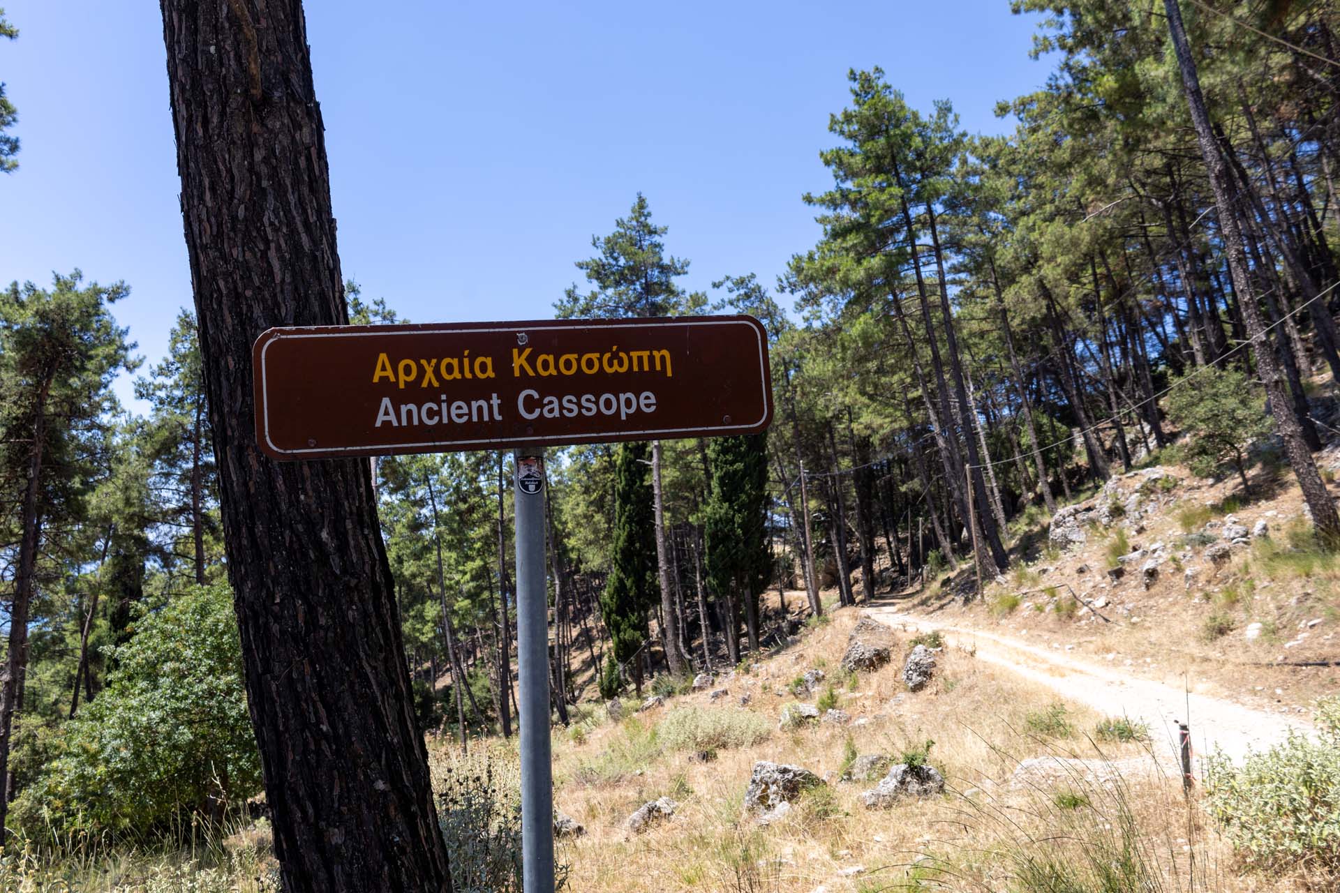Kassope Schild