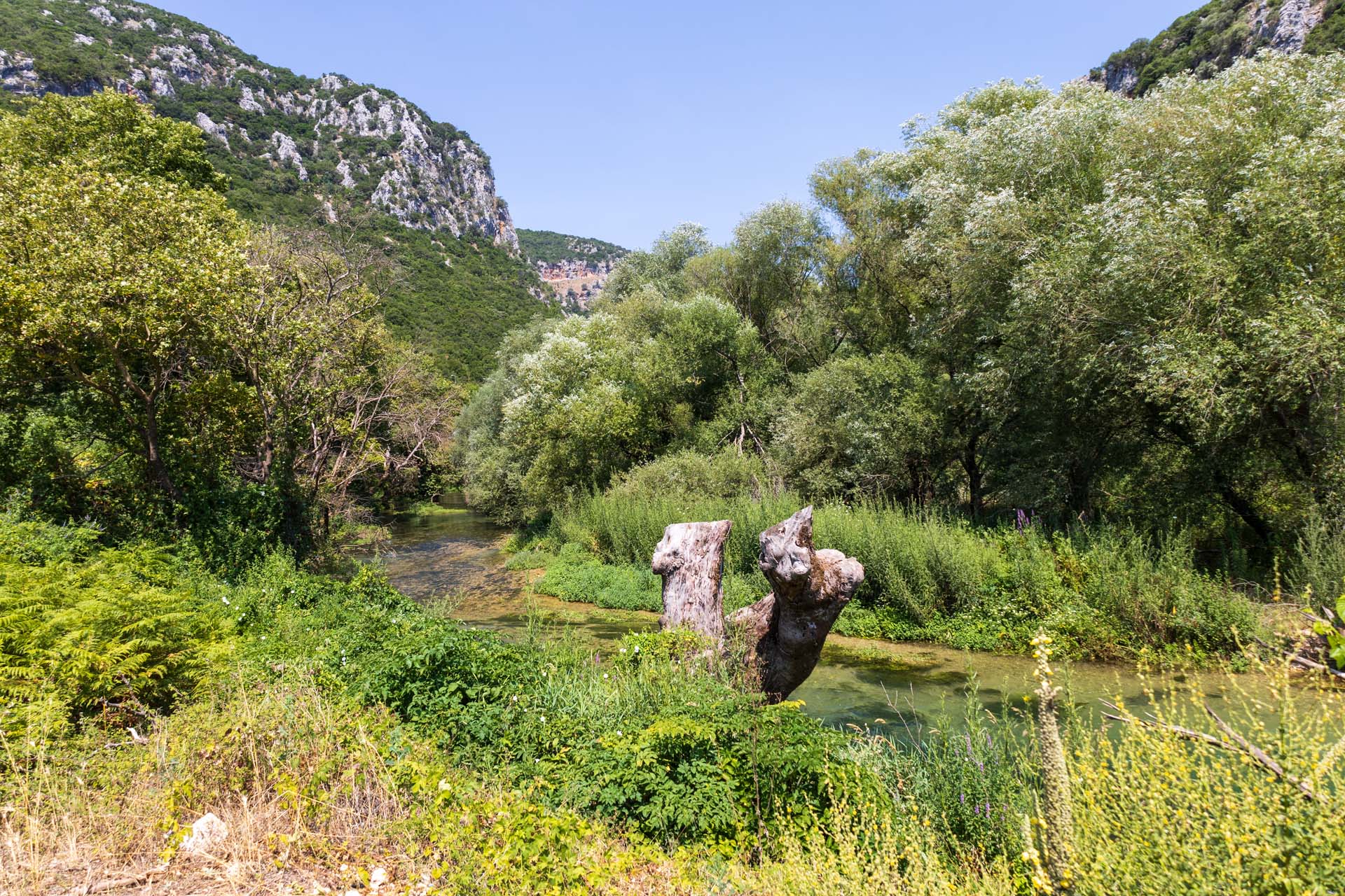 Nikopolis Fluss Louros