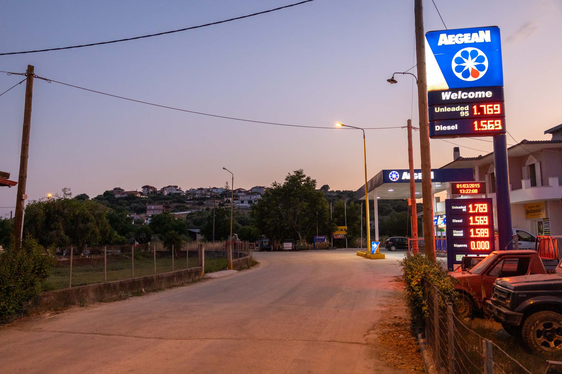 Valanidorachi Tankstelle