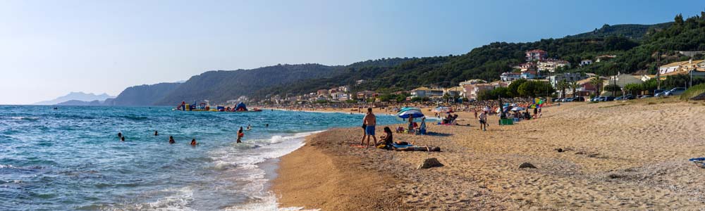 Vrachos Beach Panorama