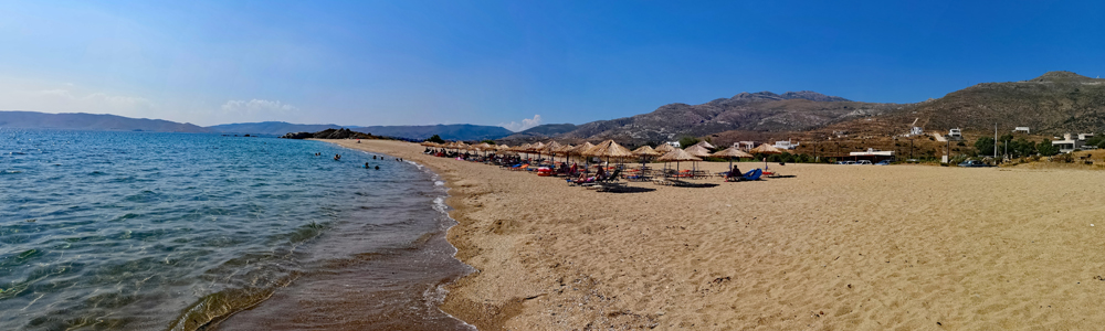 Kavos Beach Panorama