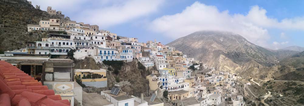 Olymbos Skyline Panorama