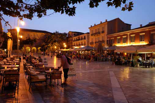 Nafplio Syntagma Platz