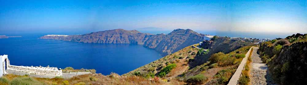 Santorini Caldera Panorama