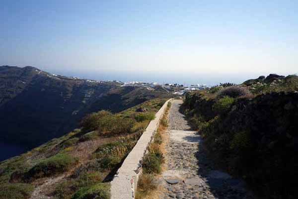 Imerovigli Wanderweg