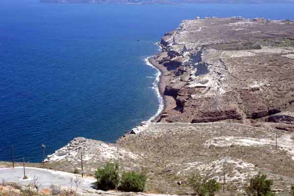 Caldera bei Akrotiri