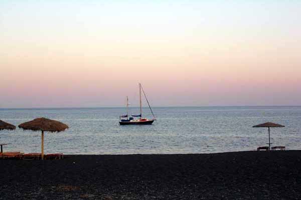 Die Promenade am Abend