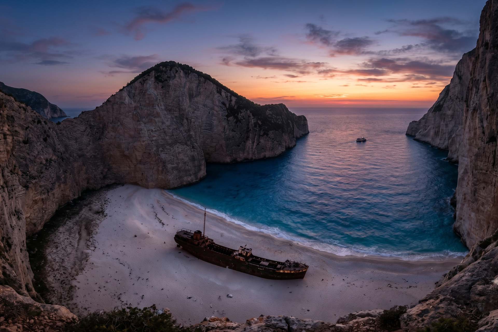 Schiffswrack Bucht Navagio